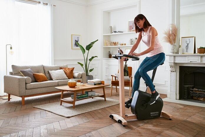 Exercise bike to lose weight at home. 