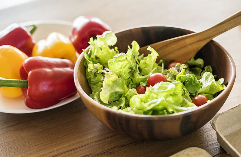 The lecho salad can serve as a tasty and healthy side dish. 