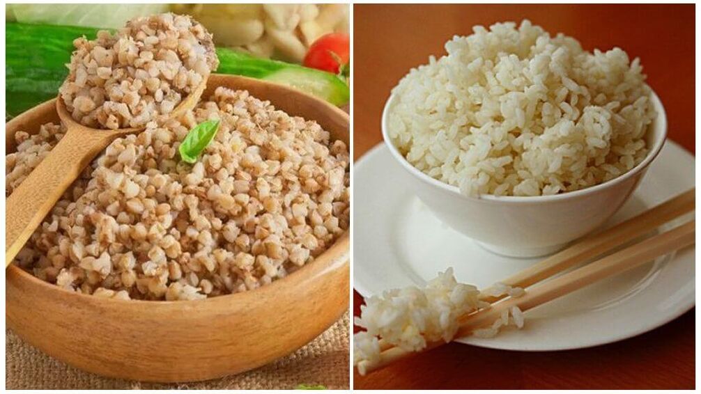 Buckwheat and rice diets for gout. 