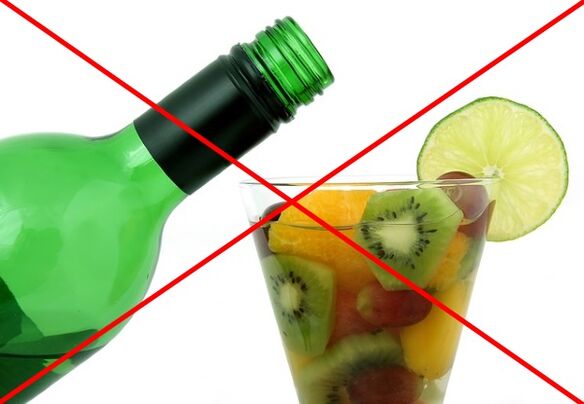 When following a lazy diet, it is not recommended to drink alcohol. 