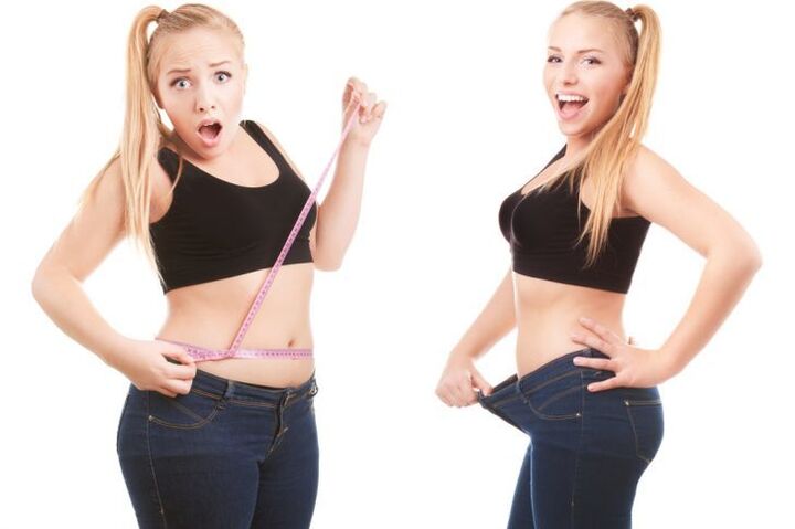 Full and loser weight girl